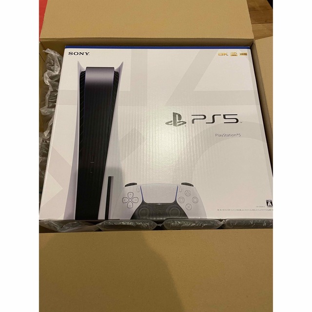 PlayStation(プレイステーション)のSONY PlayStation5 CFI-1200A01 エンタメ/ホビーのゲームソフト/ゲーム機本体(家庭用ゲーム機本体)の商品写真