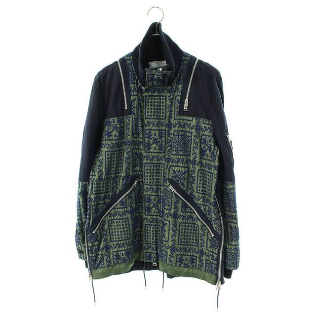 特価商品 サカイ - sacai ×レインスプナー 2 メンズ バンダナ柄ジップ 特価商品 サカイ - sacai ×レインスプナー 2 メンズ バンダナ柄ジップ