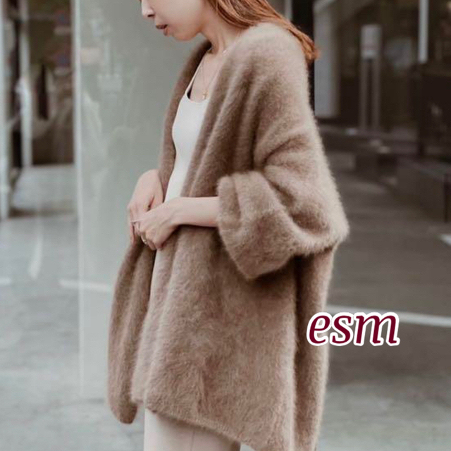 Noble - Noble ファーニットカーディガンの通販 by esm☆'s shop
