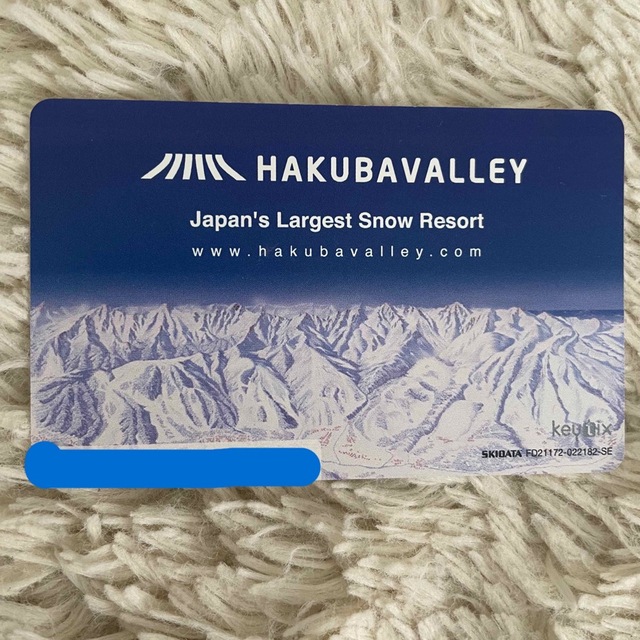 白馬岩岳　リフト券　１枚 チケットの施設利用券(スキー場)の商品写真