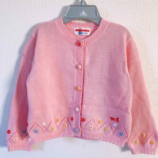 ミキハウス(mikihouse)のトップス　セーター　カーディガン　ベビー子供服90(カーディガン)