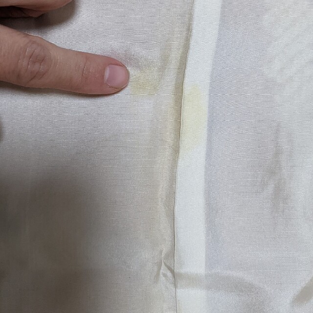 正絹 染め紬 袷 訪問着 レディースの水着/浴衣(着物)の商品写真