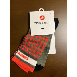 新品 L/Xサイズ CASTELLI カステリ サイクルソックス(ウエア)