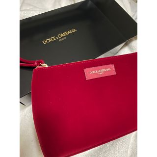 DOLCE\u0026GABBANA ドルチェアンドガッバーナ ポーチ 花柄 ロゴ金具