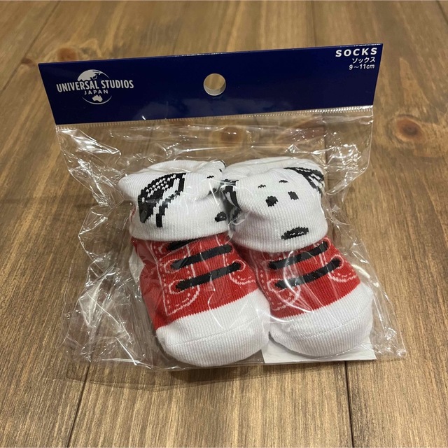 SNOOPY(スヌーピー)のSNOOPY✳︎靴下✳︎ソックス✳︎ユニバ✳︎ベビー用品 キッズ/ベビー/マタニティのキッズ/ベビー/マタニティ その他(その他)の商品写真