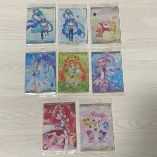 プリキュア　カードウエハース　デパプリ＆ドキドキ　8枚セット(カード)