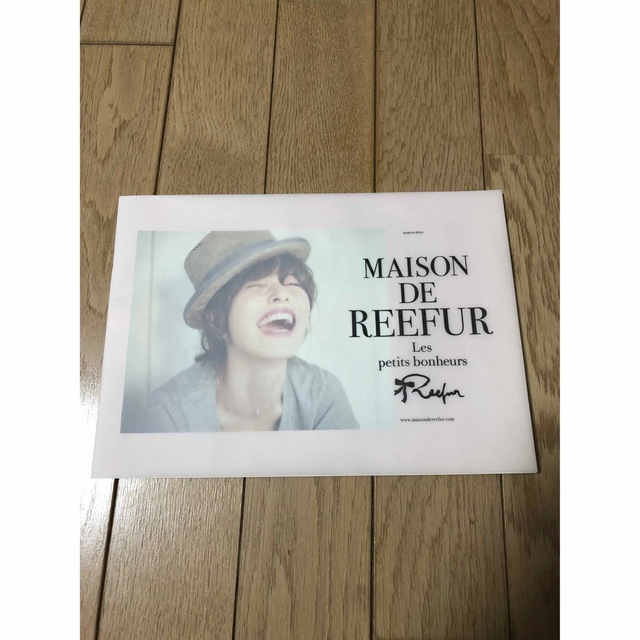 Maison de Reefur(メゾンドリーファー)のクリアファイル/MAISON DE REEFUR インテリア/住まい/日用品の文房具(ファイル/バインダー)の商品写真