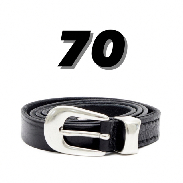 OUR LEGACY (アワーレガシー) BELT 2 CM S70 ブラック | labiela.com