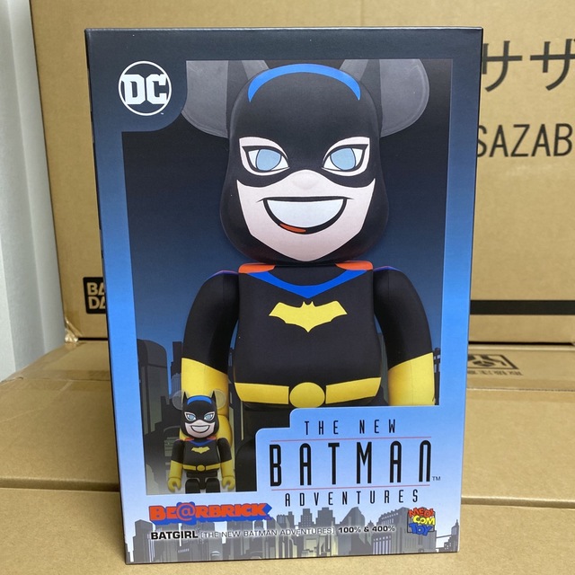 MEDICOM TOY(メディコムトイ)のBE@RBRICK BATGIRL 100% & 400% batman エンタメ/ホビーのフィギュア(その他)の商品写真