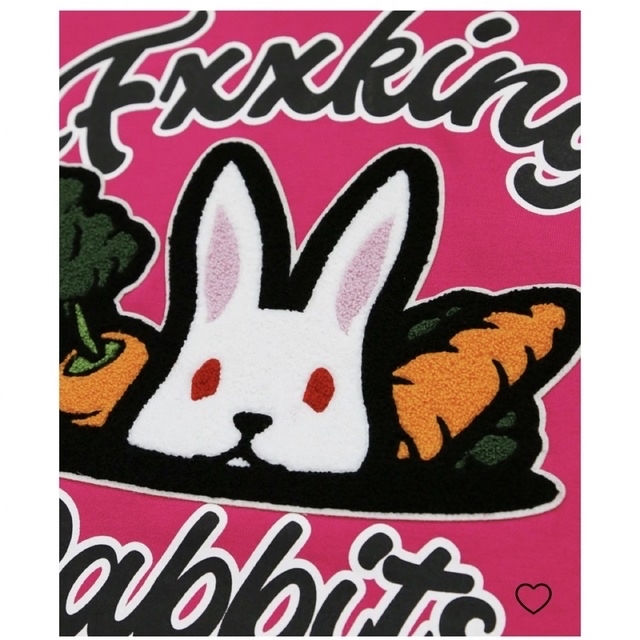 #FR2(エフアールツー)の新品未使用　#FR2 Chenille Rabbit Hoodie  レディースのトップス(パーカー)の商品写真