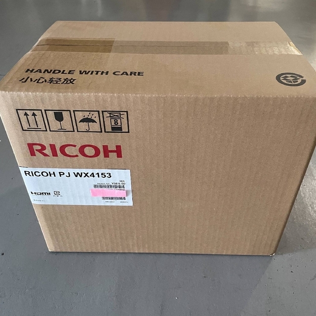 RICOH RICOH PJ WX4153 超単焦点プロジェクター(新品・未使用品)の通販 by Temmyeまるお２'s shop｜リコー ならラクマ