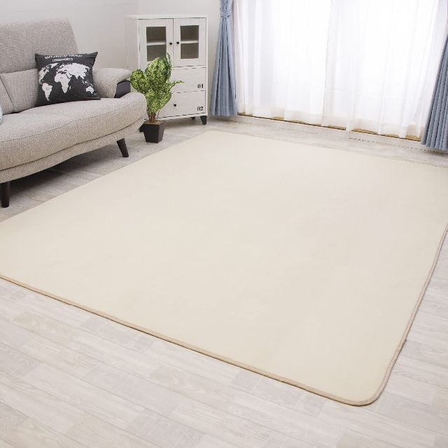 特価商品】フリーリー カーペット ラグ 滑り止め付 選べる26色 185×18