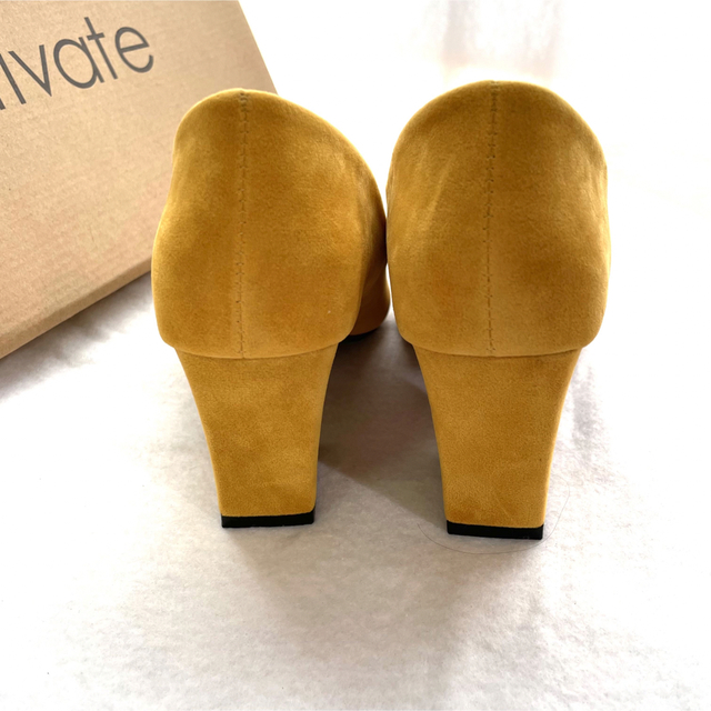 titivate(ティティベイト)のtitivate ポインテッドトゥパンプス　イエロー　（02） レディースの靴/シューズ(ハイヒール/パンプス)の商品写真