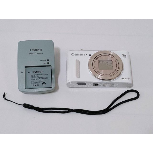 使用数回極美品♪ Canon PowerShot SX610 HS ホワイト