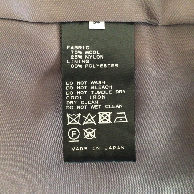 IENA MANTECO オーバーチェスターコート グレーB 34サイズ 日本製 6