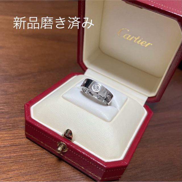 Cartier カルティエ フルダイヤ ラブリング k18 WG