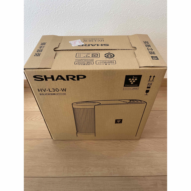 SHARP 加湿器プラズマクラスター7000 HV-L30-WHV-L30-W代表カラー