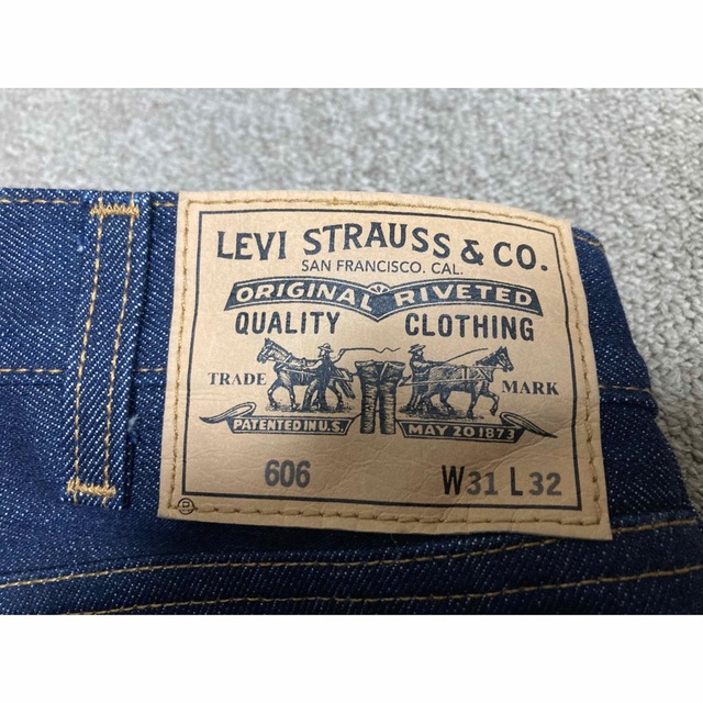 Levi's(リーバイス)のLevi's LVC 606 W31/W32 MADE IN USA メンズのパンツ(デニム/ジーンズ)の商品写真