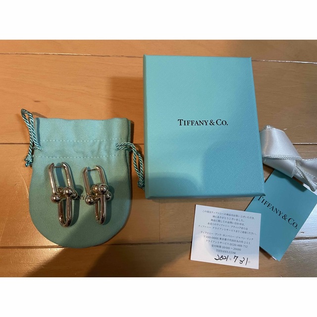 【国内配送】 Tiffany & Co. - Tiffany ティファニー　ハードウェア　リングピアス ピアス