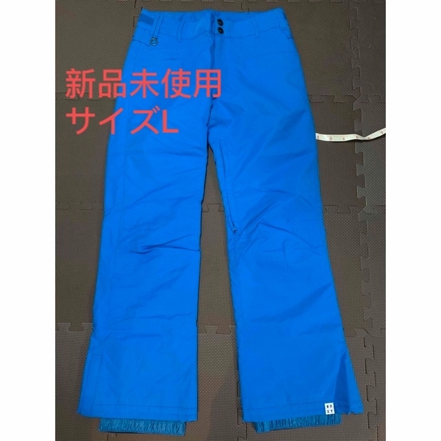 新品未使用 ROXY スノボウェア スキーパンツ 紫ブルー サイズ表記XL