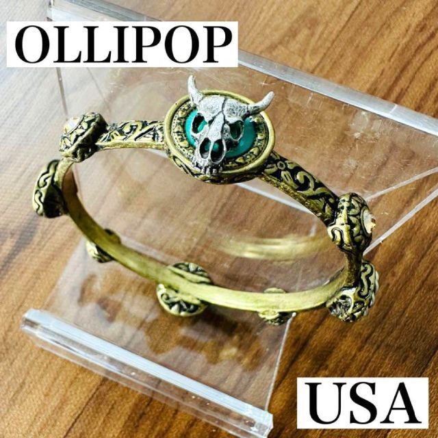 【希少】OLLIPOP USA製 ブレスレット ビンテージ  内周19cm