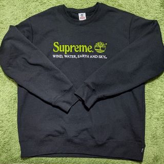 シュプリーム(Supreme)のSupreme / Timberland Crewneck black L(スウェット)