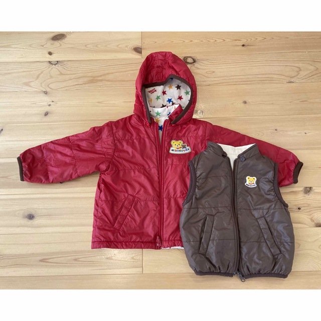 mikihouse - mikihouse キッズ アウター ベスト セット 90〜95の通販