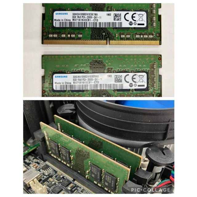 【ジャンク】ミニPC② Diginnos DeskMini GTX1060