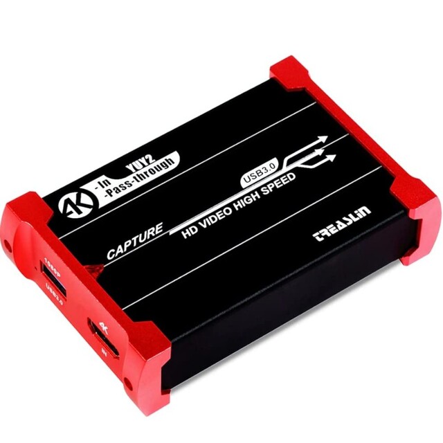 TreasLin ビデオキャプチャーボード(HDMIケーブル付き) 1