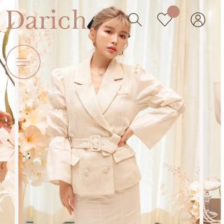 ダーリッチ(Darich)のDarich　新品　アームドッキングツイードジャケット(テーラードジャケット)