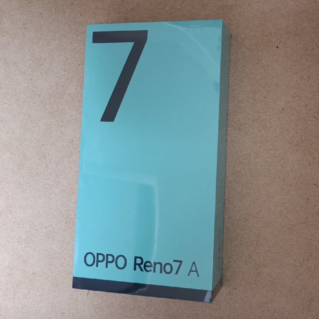 新品 OPPO reno7 A SIMフリー ドリームブルー オッポ - スマートフォン本体