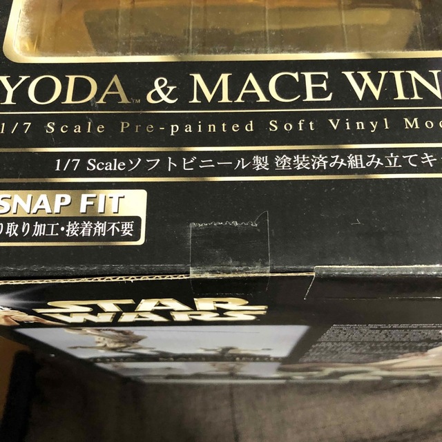 スター・ウォーズ ヨーダ＆メイス・ウィンドゥ 簡易組立キット エンタメ/ホビーのフィギュア(SF/ファンタジー/ホラー)の商品写真