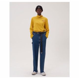 メゾンキツネ(MAISON KITSUNE')のADER ERROR 18aw 切りっぱなしデニムパンツ(デニム/ジーンズ)