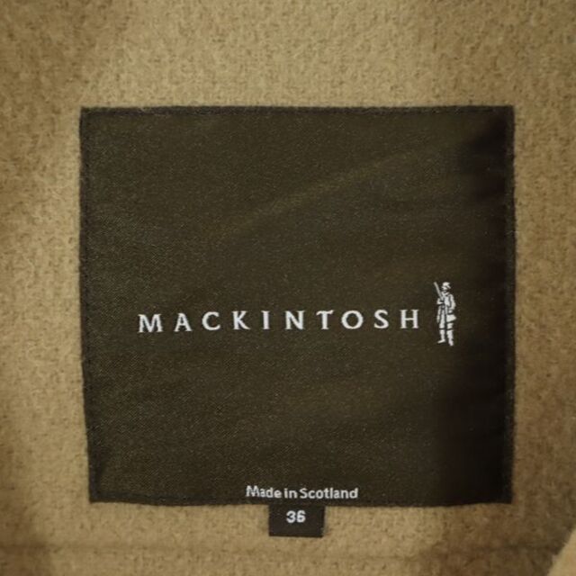 マッキントッシュ 英国製 ウール ダッフルコート 36 キャメル Mackintosh レディース   【211105】 【PD】