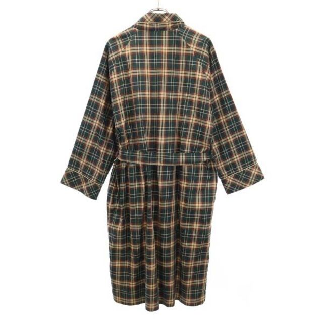 【未着用】DAKSダックス メンズ Loden Tartan　ガウン L