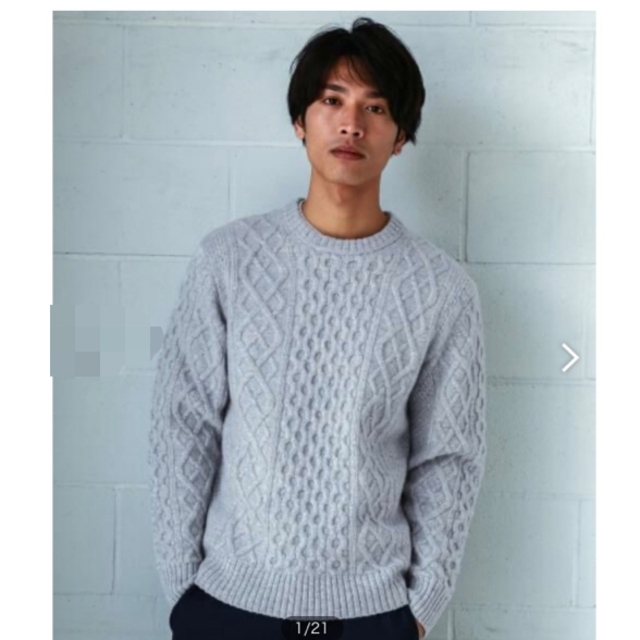 UNITED ARROWS green label relaxing(ユナイテッドアローズグリーンレーベルリラクシング)のまっさ様　専用　お取り置き品 メンズのトップス(ニット/セーター)の商品写真