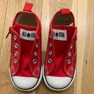 オールスター(ALL STAR（CONVERSE）)のコンバースオールスター　キッズ　15cm 紐なし(スニーカー)