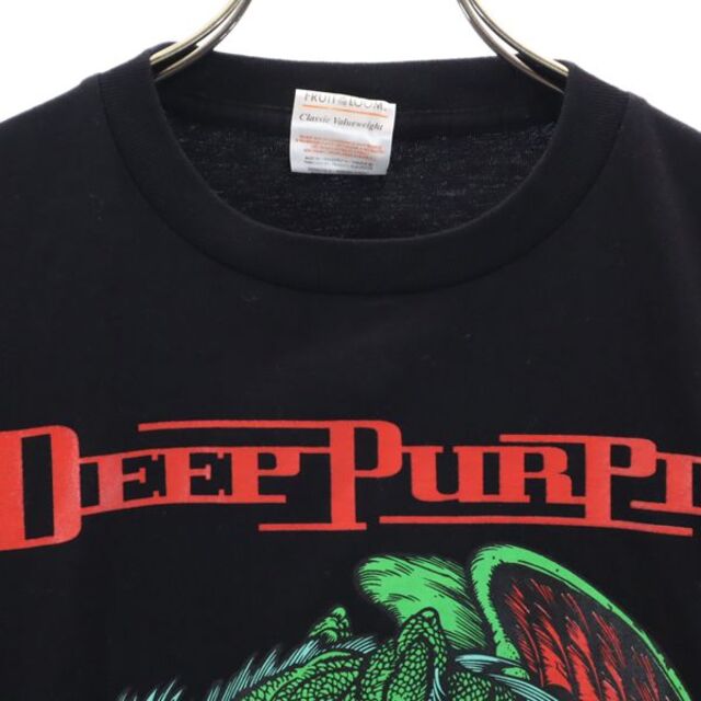 ディープパープル 90s ワールドツアー 93-94 プリント 半袖 Tシャツ S