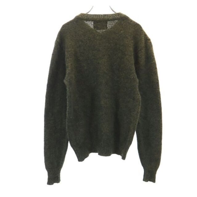 《エトロ》新品 イタリア製 毛100% ペイズリー総柄ニット セーター L