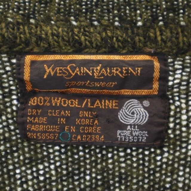 Yves Saint Laurent - 【中古】 イヴサンローラン 80s ヴィンテージ