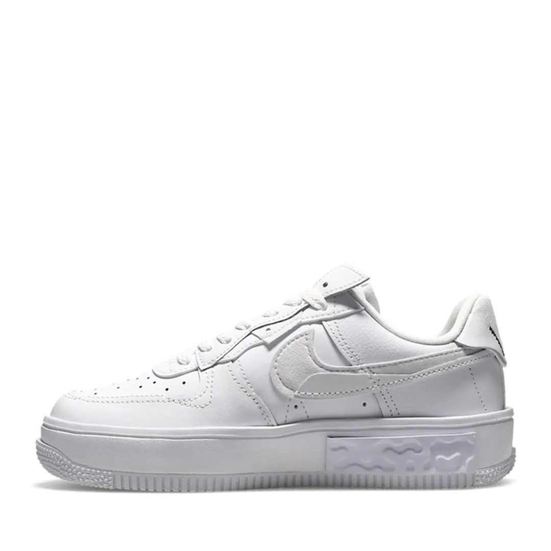 25.5cm 厚底【NIKE 】AIR FORCE 1 タンカ　ホワイト