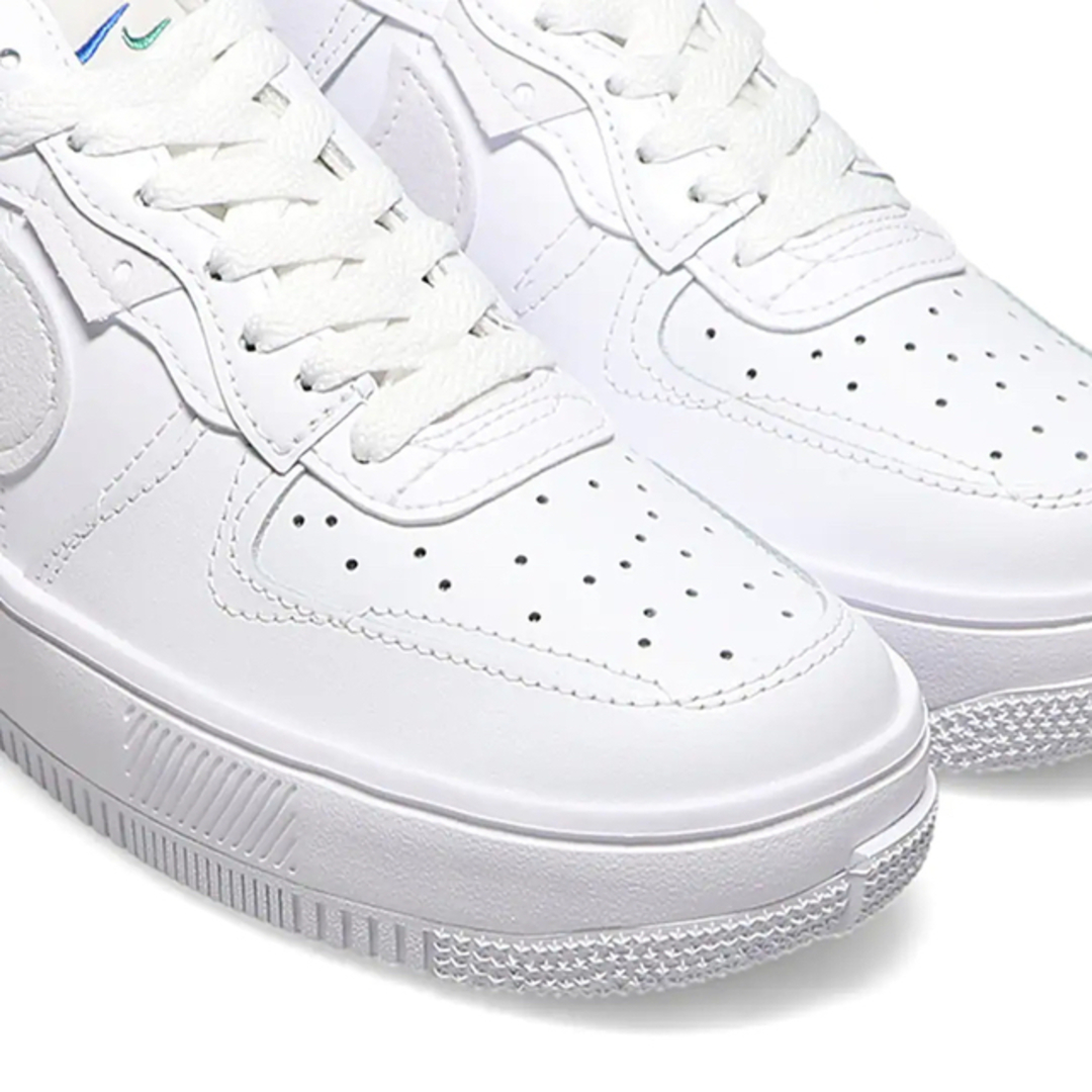 25.5cm 厚底【NIKE 】AIR FORCE 1 タンカ　ホワイト