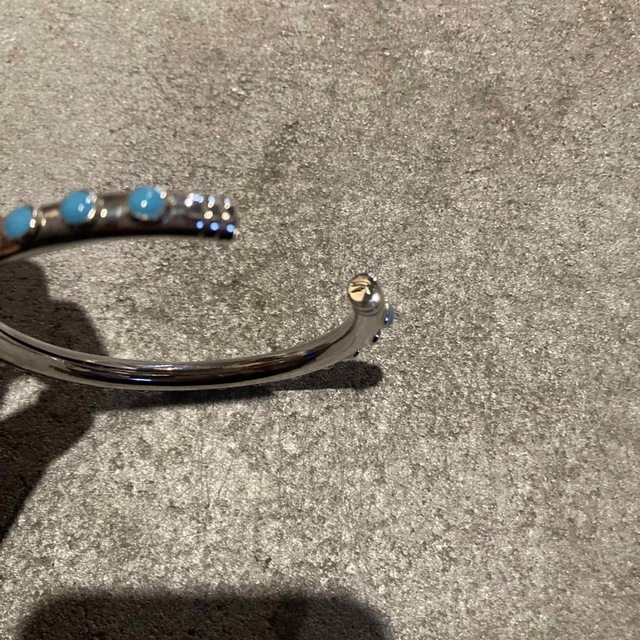VINTAGE ヴィンテージ ターコイズデザインシルバーバングル
