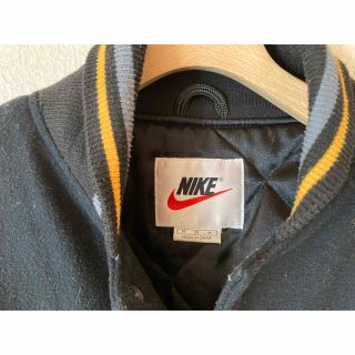 激レア/90s/NIKE/AIR JORDAN/レザー/スタジャン/黒白赤/M