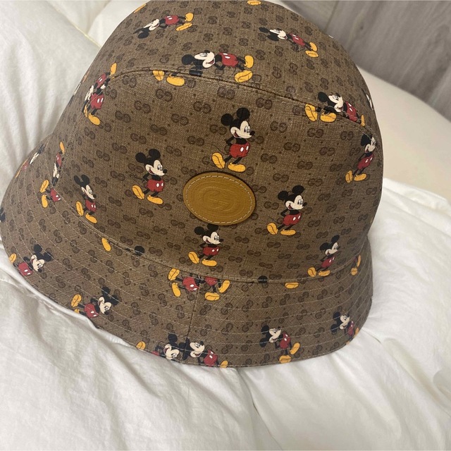 Gucci(グッチ)の【GUCCI×Disney】ミッキーバケットハット レディースの帽子(ハット)の商品写真