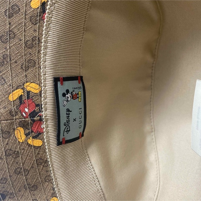 Gucci(グッチ)の【GUCCI×Disney】ミッキーバケットハット レディースの帽子(ハット)の商品写真