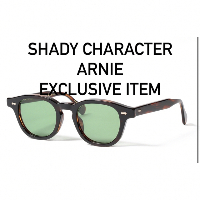 メンズ23ss WACKO  MARIA SHADY CHARACTER ARNIE