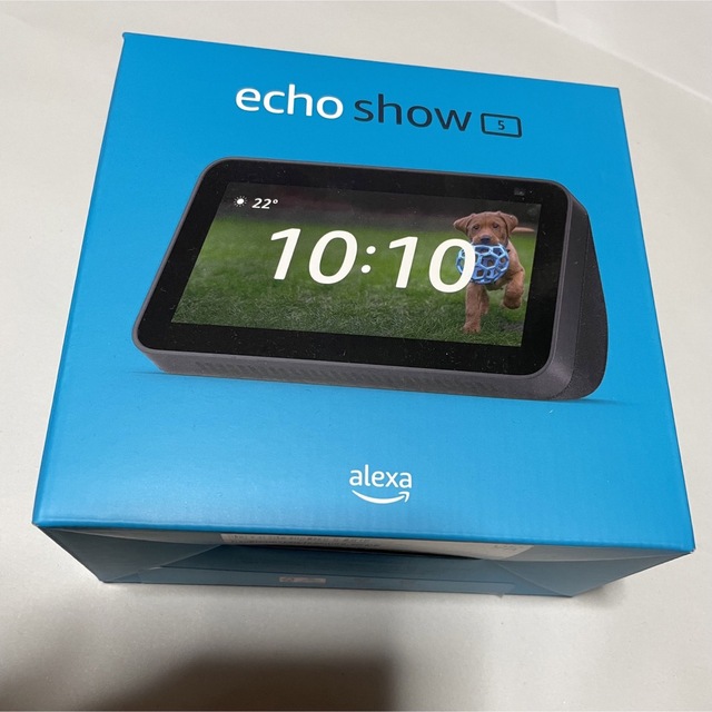 Echo Show 5 エコーショー5 第2世代 チャコール　新品未開封 スマホ/家電/カメラのオーディオ機器(スピーカー)の商品写真