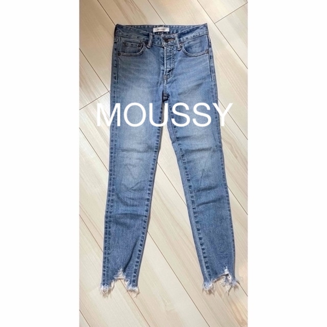 moussy(マウジー)のMOUSSY/マウジー スキニーデニム23インチ レディースのパンツ(デニム/ジーンズ)の商品写真