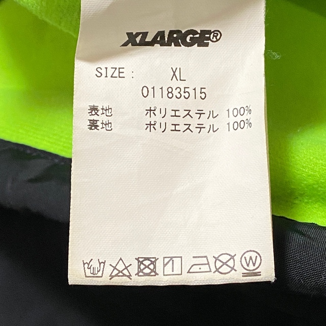 XLARGE(エクストララージ)のXLARGE エクストララージ ブルゾン  ジャケット XL ビッグロゴ 刺繍 メンズのジャケット/アウター(ブルゾン)の商品写真